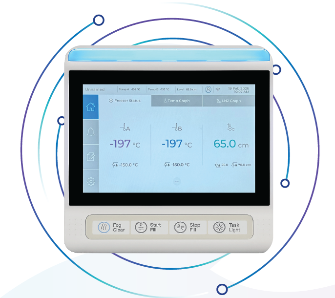 MVE HE Series with CryoVerse™ Connect Controller