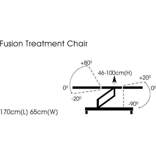 Electric Height Single Foot Section Treatment Chair - IVFSynergy