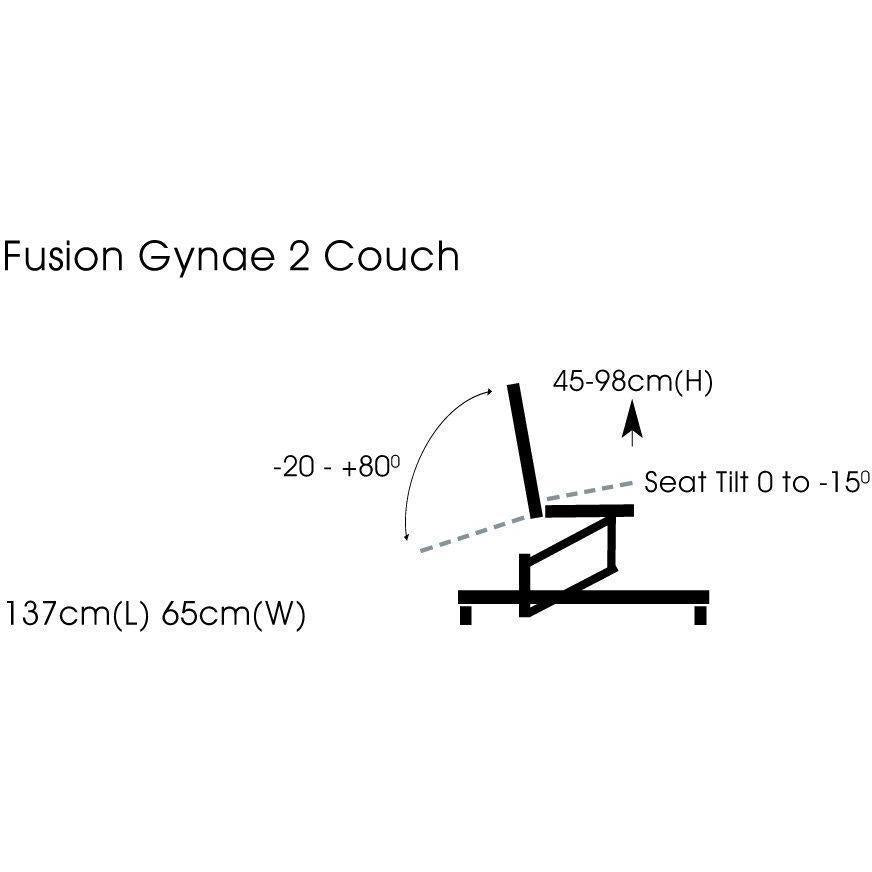 Gynaecology 3-2 Section Electric Couch - IVFSynergy